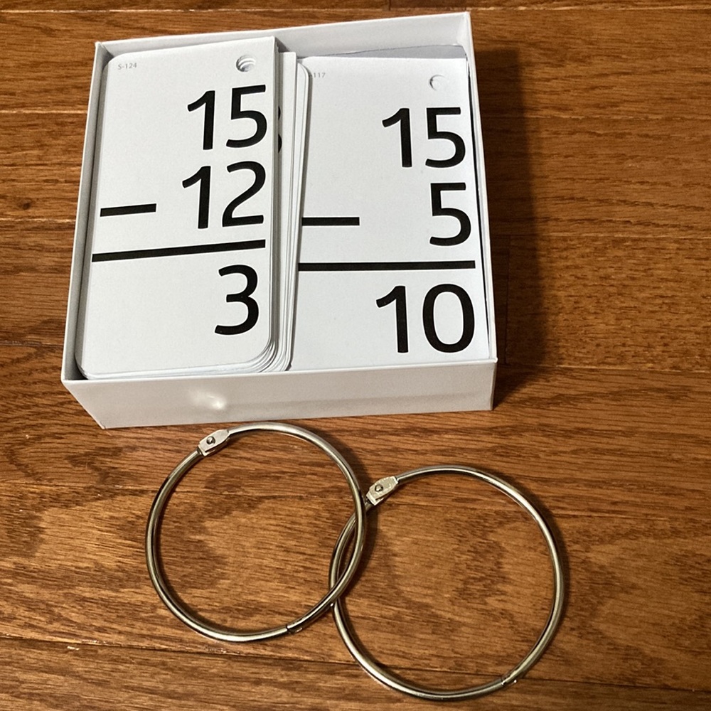 Subtraction Flash Cards - Picture 3 of 5